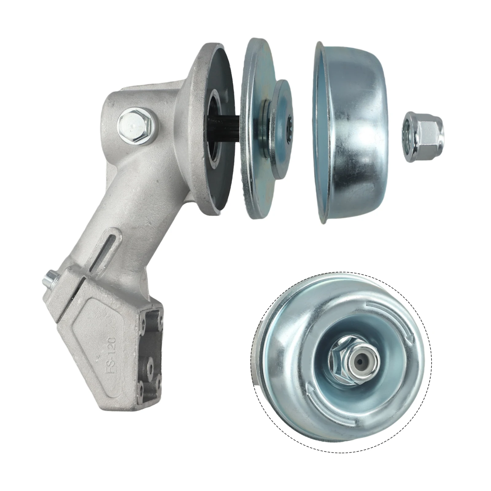 

GEAR BOX FOR STIHL FS44 FS65 FS72 FS74 FS75 FS76 FS110R 4137 640 0100 Metal GEAR BOX Lawn Mower Accessories