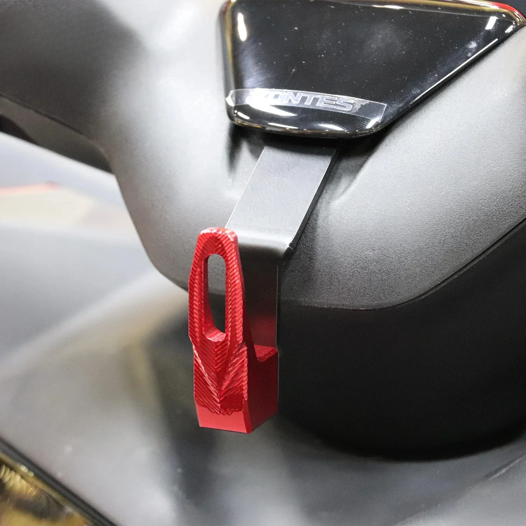 For Zontes 310M 350D 350M 150M 150D Motorcycle Accessories CNC Helmet Hook Scooter Luggage Bag Bottle Hanger Holder Luggage Hook