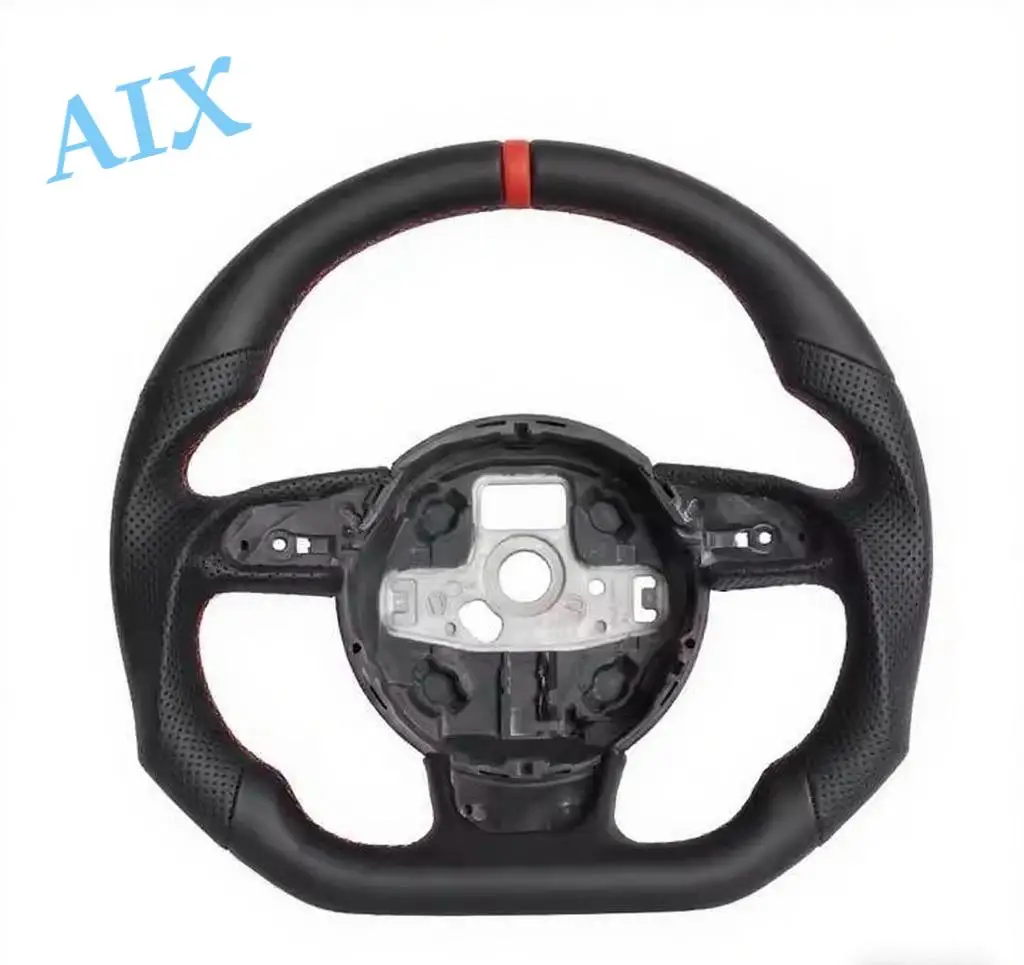 

Factory Customized Handmade Full Leather Steering Wheel for 2012-2016 Audi S3 S4 S5 Rs3 Rs4 Rs5 Rs6 Rs7 Steering Wheel