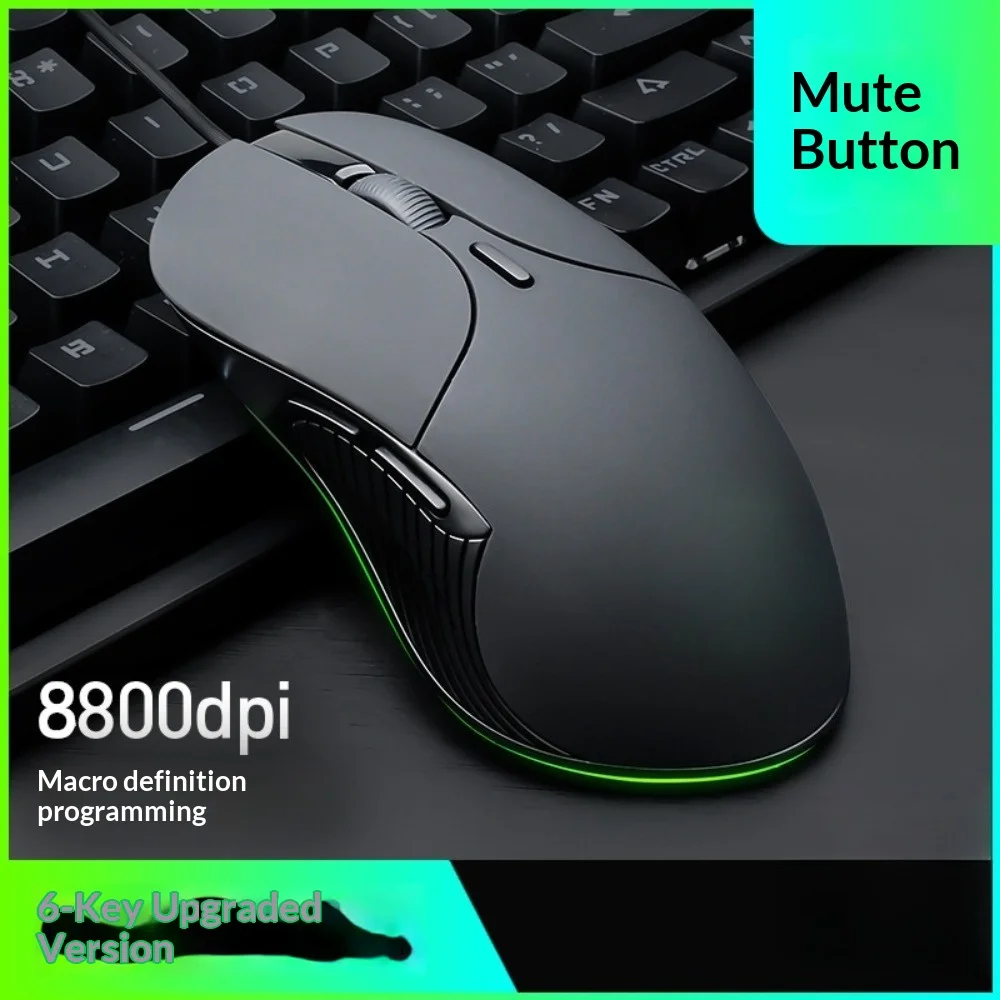 Tri-Mode Gaming Mouse Wireless Bluetooth 2.4G Wired RGB Luminous Mice Long Battery Life Ergonomic Grip Type-C Charging For Compu