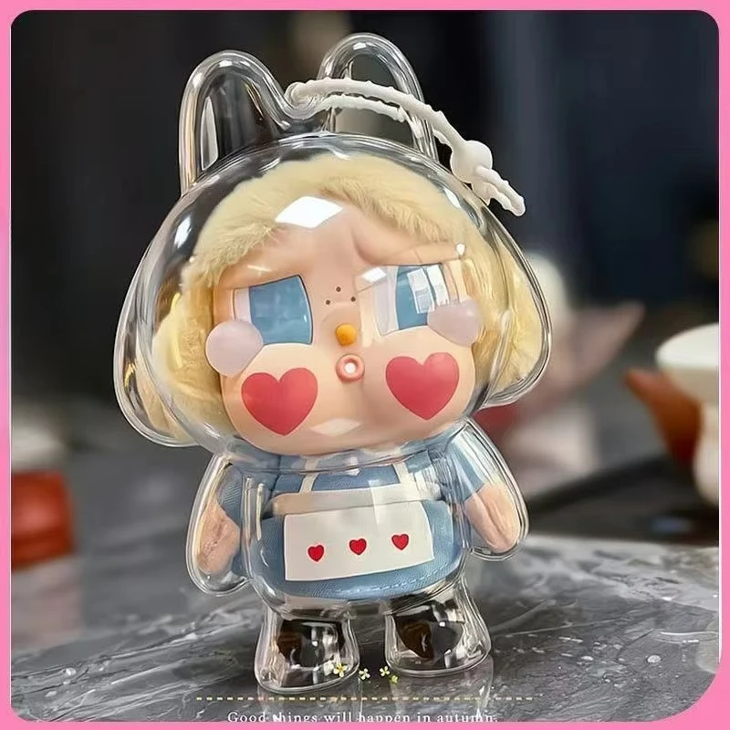 

17CM Crybaby Series Crying Baby Protector Case 1/2/4PCS Full Clear Acrylic Protective Case Walking Plush Bag Doll Accessory