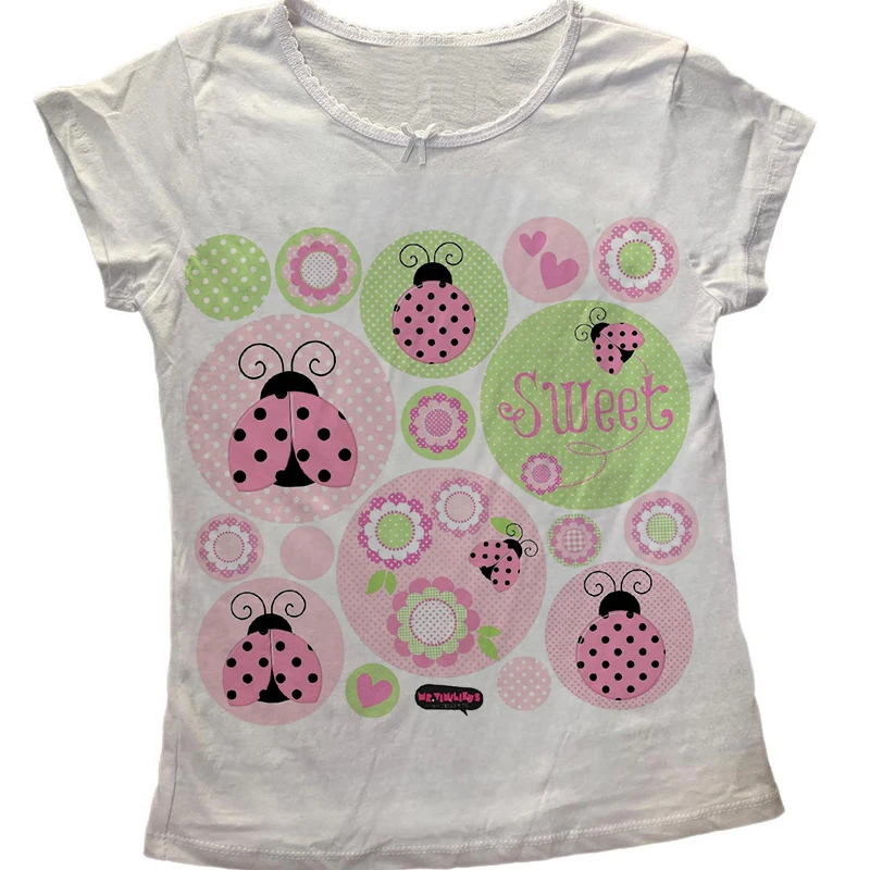 Y2K Fairycore Langarm-T-Shirt für Damen, Vintage Anime-Mädchen Rosa Lilien Grafik-Print, Harajuku Ästhetik Slim Fit Herbst-Oberteil – Detail 2