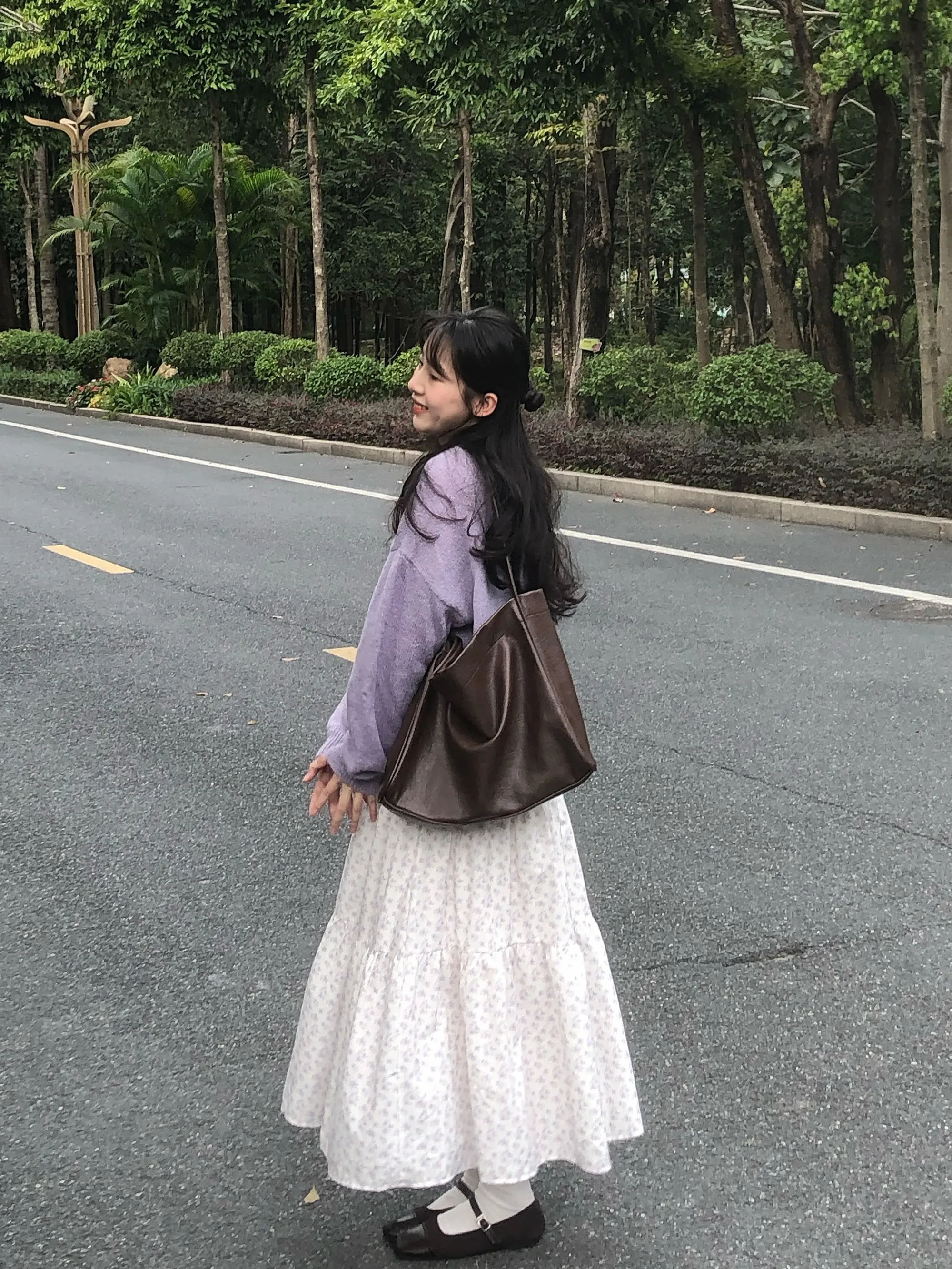 

Soft Lace Knitted Open Cardigan Women's Spring Autumn Thin Loose Versatile Top Gentle Style Long Sleeve Pure Color TB260318-01A