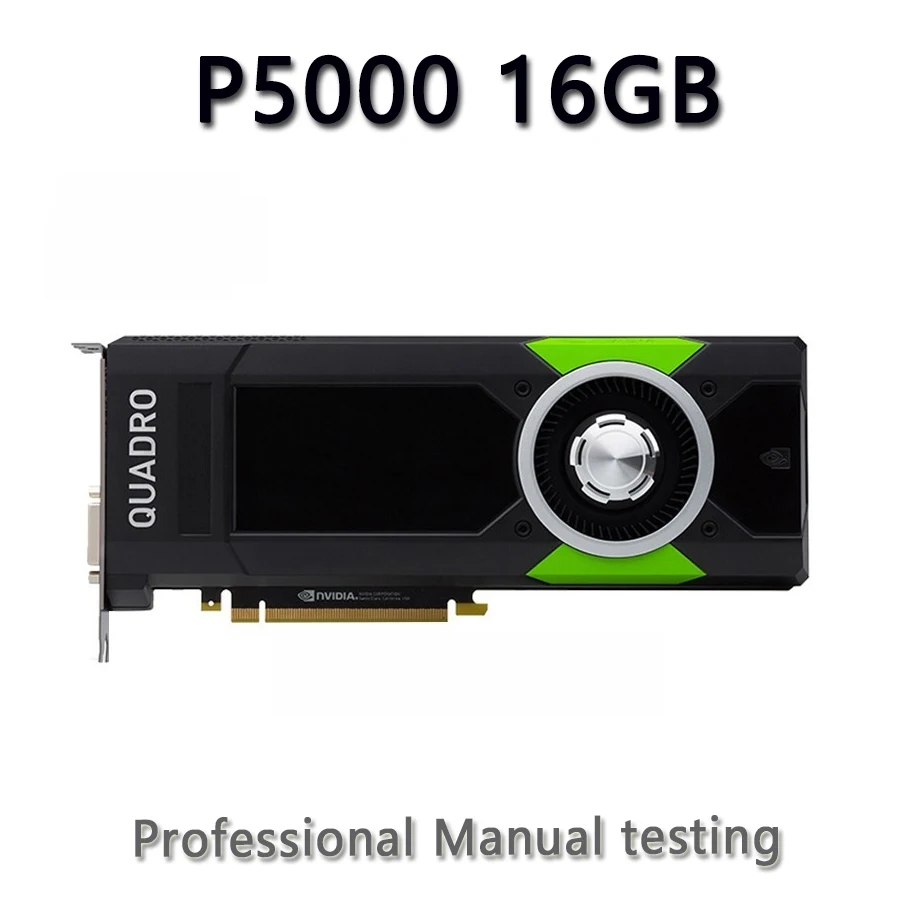 Original For NVIDIA Quadro P5000 16GB Professional Graphics Card 4K Video Editing 3D Modeling Video Card Fast ship