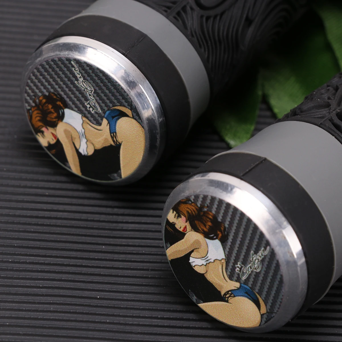 

Anti-slip Handle Cover Silicone Handlebar Ends Bike Bikes Cycling Grips Accessories