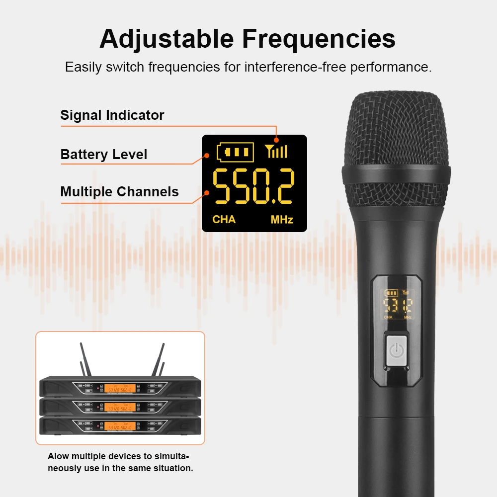 UHF Wireless Microphone System — product detail 7