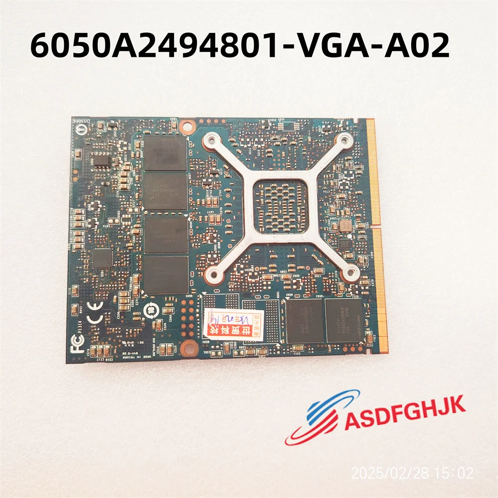V000280680 FOR Toshiba Qosmio X870 X875 NVIDIA GTX670M 3GB Video Card N13E-GS1-LP-A1 TEST OK