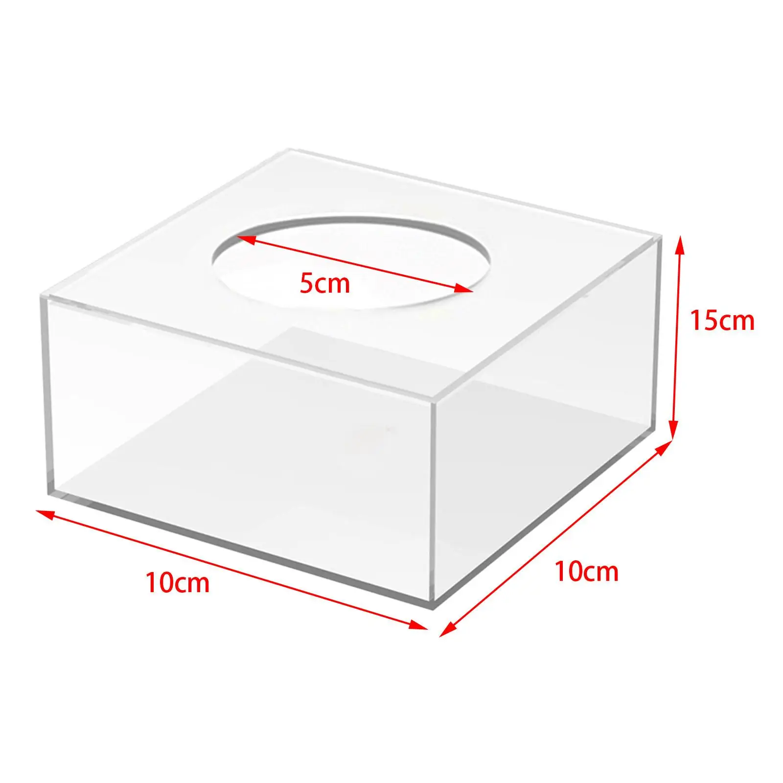 Acrylic Cake Stand Round Cake Tool Display Stand for Tabletop Holiday Party