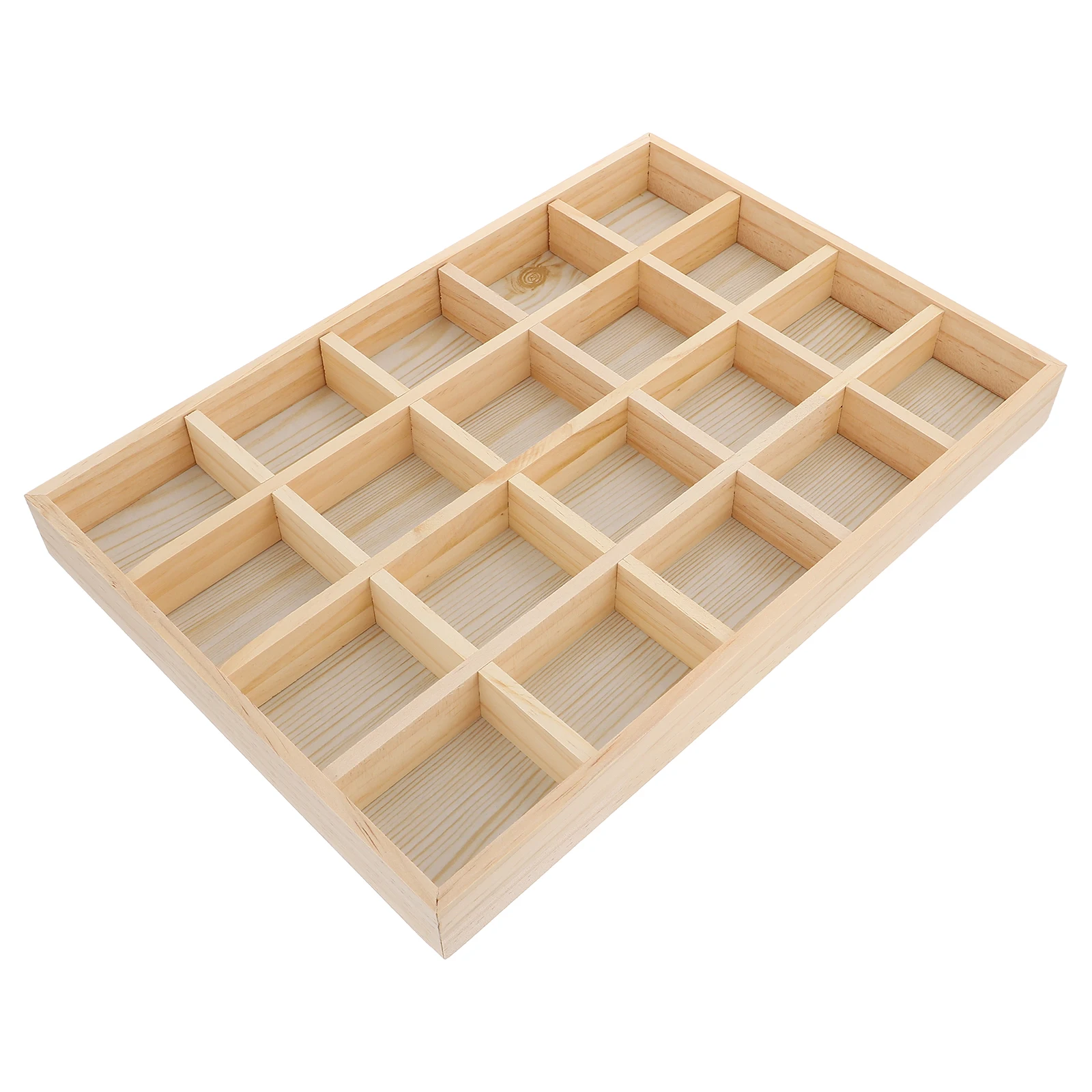 Wood Jewelry Display Tray Storage Organizer Home Decor Premium Durable Material Bracelets Rings Necklaces Coin Holder