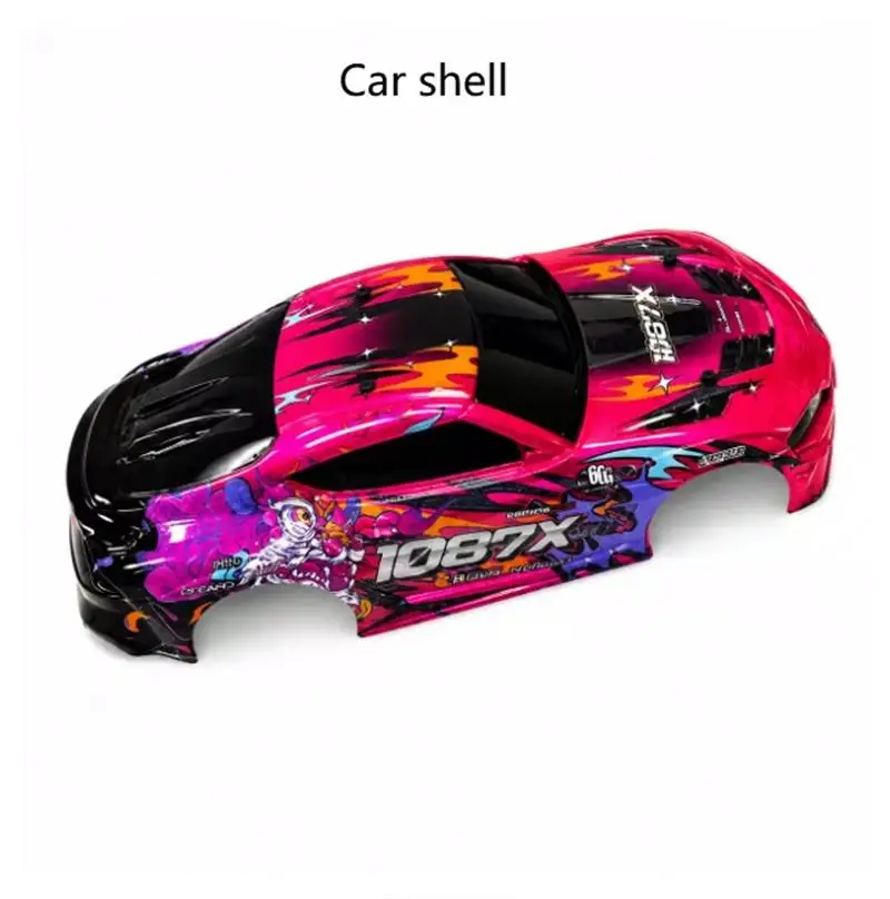 1087X 1/43 RC Car Spare Parts Drive Shaft Car Shell Servo Motor Receiving Board Remote Control Wheel Car Light