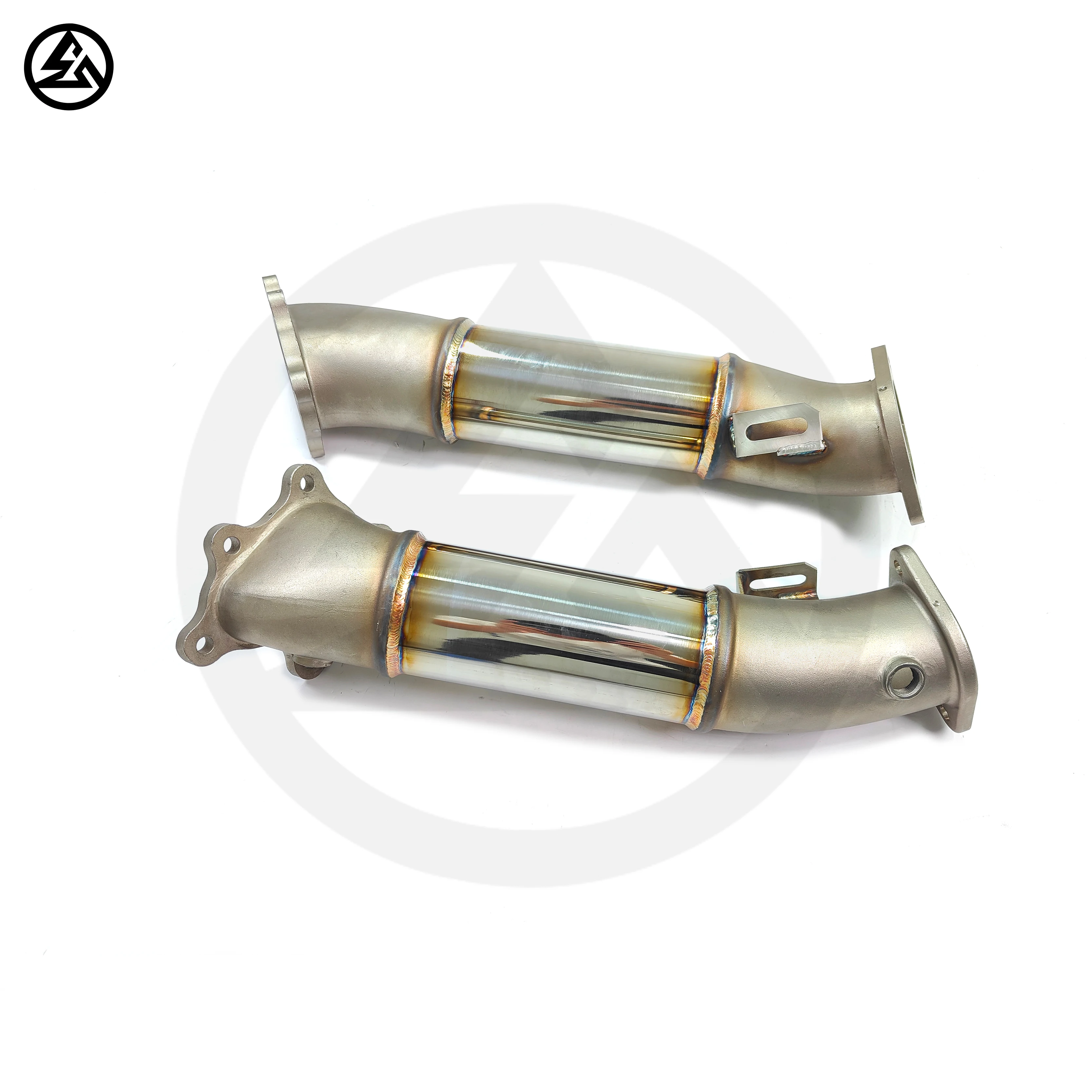 CSZ 89mm/3.5inches Exhaust pipes for 2007+ Nissan GTR R35 3.8 V6 Catless Downpipes