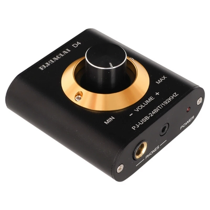 

Y1AE Aluminum HiFi Audios Decoders External Sound Card For Computers music Enthusiasts