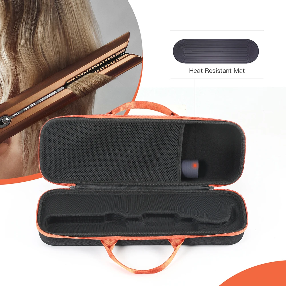 Shockproof Hard Shell Case For Dyson Airstrait HT01 Hair Dryer Straightener Storage Bags Travel-friendly Carrying Box