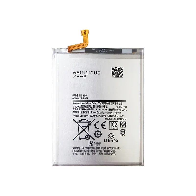 4500mAh Replacement Battery EB-BA705ABU For Samsung Galaxy A70 A705 SM-A705 A705FN SM-A705W