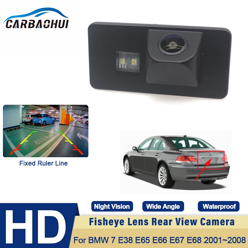 

HD Car Parking Reverse Rear View Camera Night Vision For BMW 7 E38 E65 E66 E67 E68 2001 2002 2003 2004 2005 2006 2007 2008