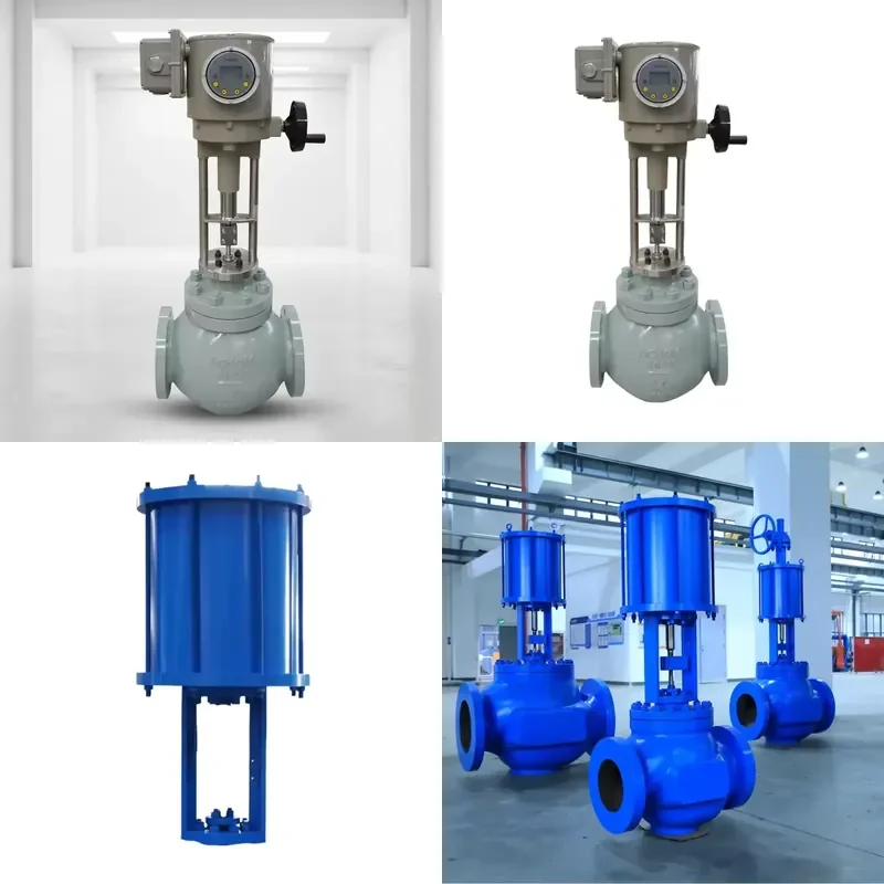 for Severe Service Electric Control Valve Zero Leakage Class VI Safety Normal Temperature DN250 General Water Steam Oil