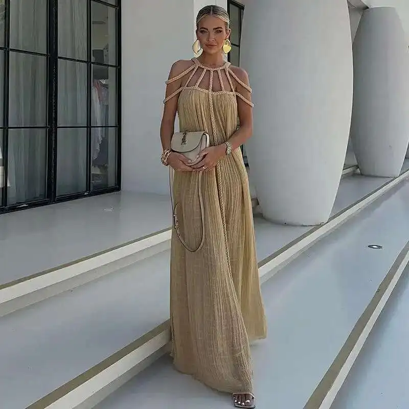 

Beach Cover Ups For Swimwear Women Tie Rope Sexy Off Shoulder Kimono Swimsuit Cape Summer Dress 2025 Beachwear