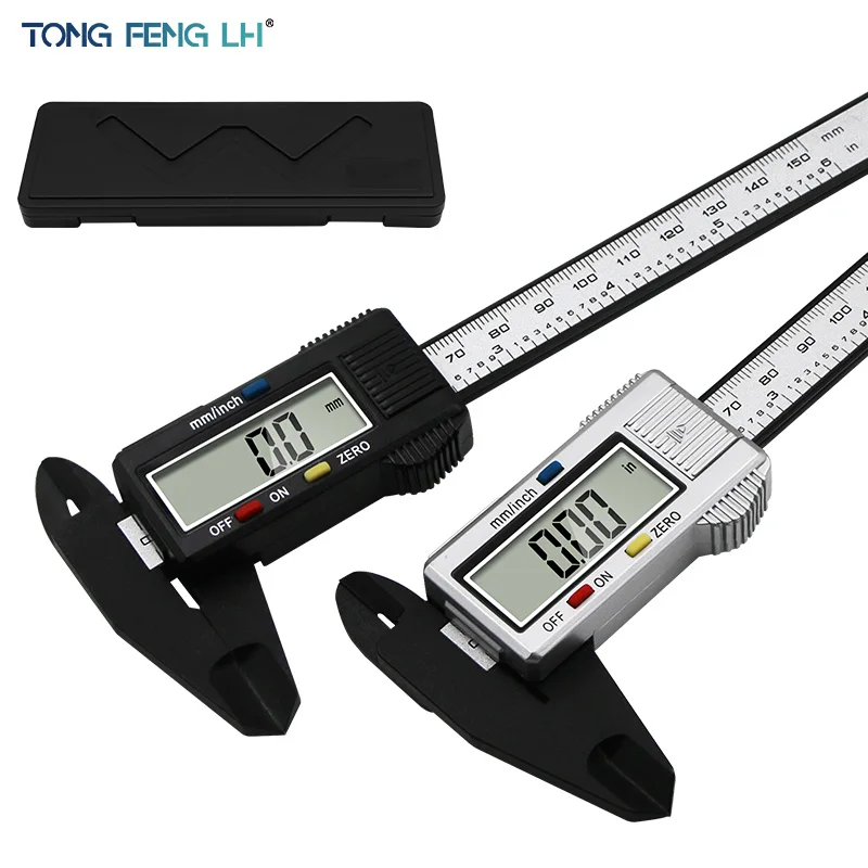 150mm Electronic Digital Caliper Dial Vernier Caliper Gauge Micrometer Measuring Tool Digital Ruler