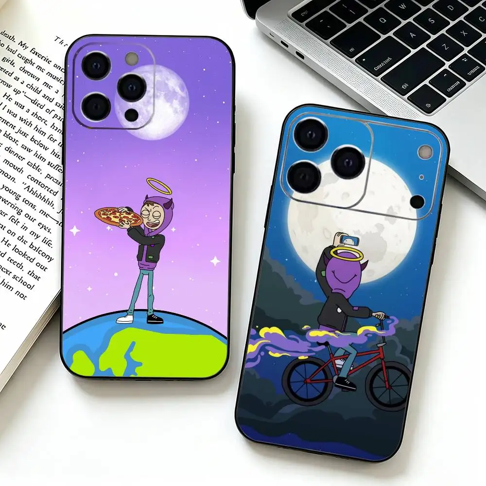 Tha Supreme-e Rapper-r T-Thasup Phone Case For iPhone 12/13/14/16/15/17 Pro Max, Lightweight & practical Soft Black Cover
