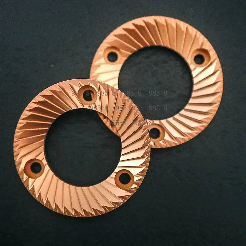64/83/98mm Flat Titanium Coated Coffee Grinder Burr Replacement Parts For SSP Style Espresso Grinder Upgrade Disc