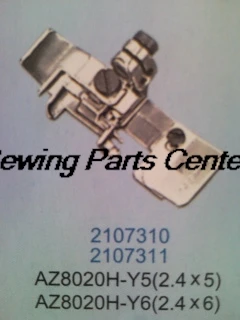 1PCS 2107310 2107311 Presser Foot for Yamato AZ8020H-Y5 AZ8020H-Y6 2.4*5 2.4*6 Industrial Sewing Machine