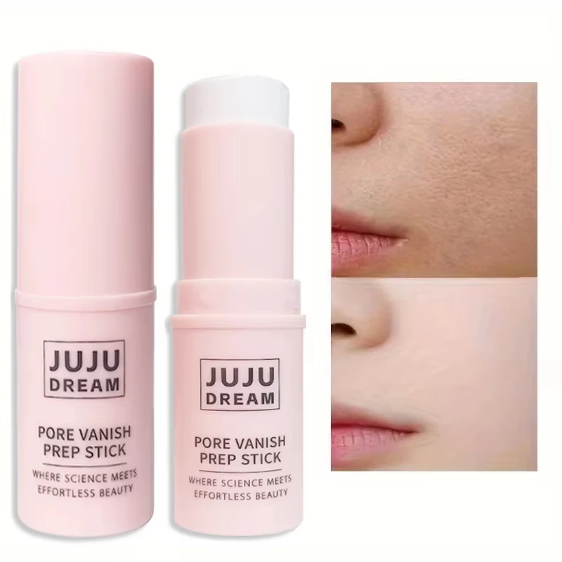 Pore Vanish Primer Stick - Pore Blurring, Portable Pre-Makeup Stick, Smooth Skin for Daily Makeup Face Primer Stick