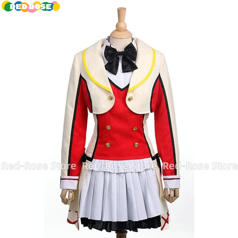 《Custom size》Anime Love Live Honoka Kosaka Cosplay Costume