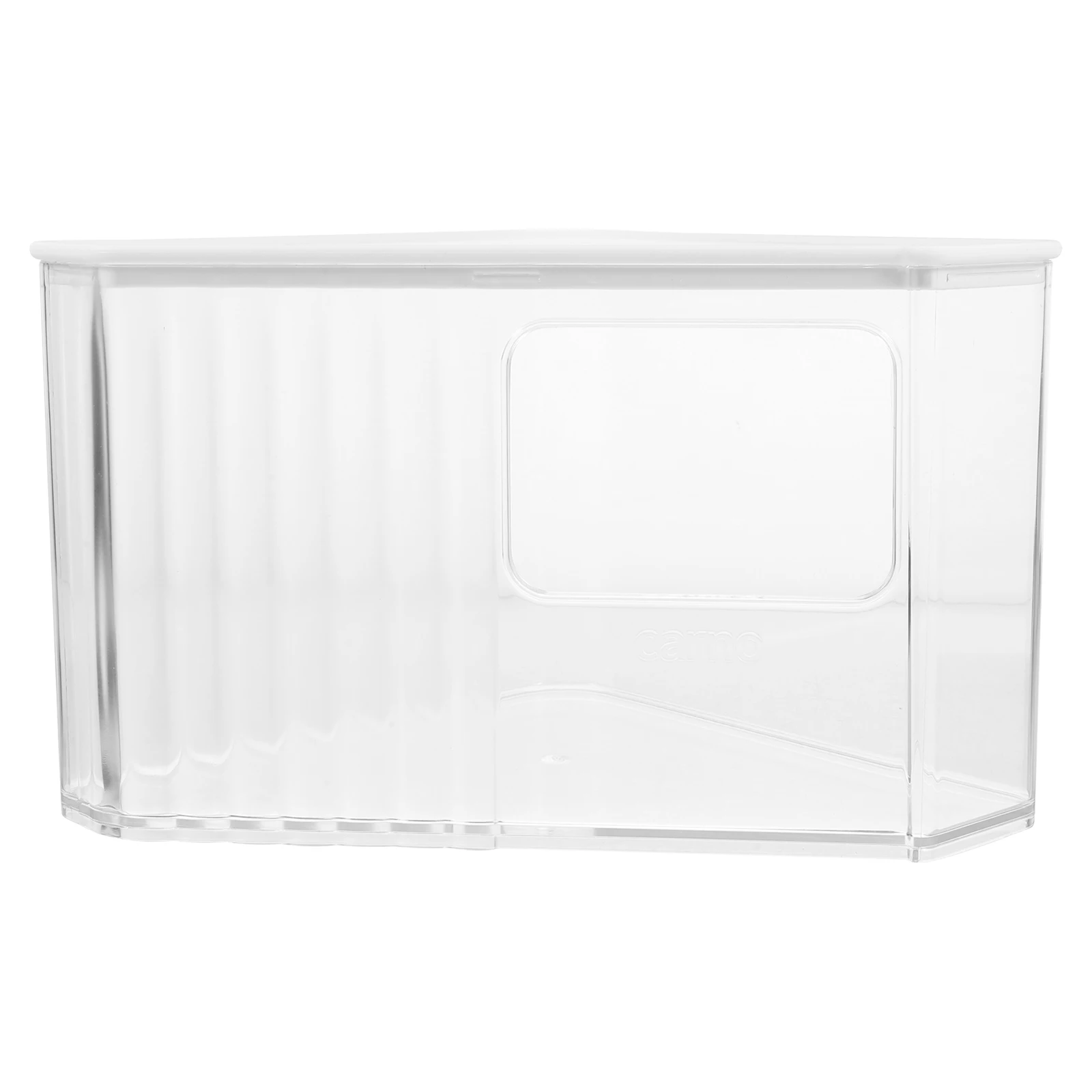 

Sand Bath Container Toilet Abs Material Odor Control Small Animal Bathtub Transparent Hamster Litter Box Dust Bath For