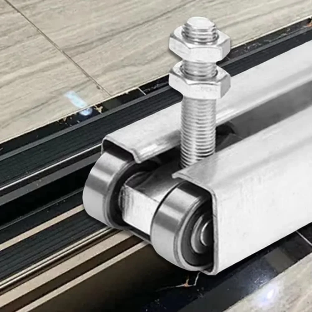 For Warehouses 4-Wheel Trolley Heavy Duty Roller Trolley Roller Strut Channel Roller Galvanized Steel Construction