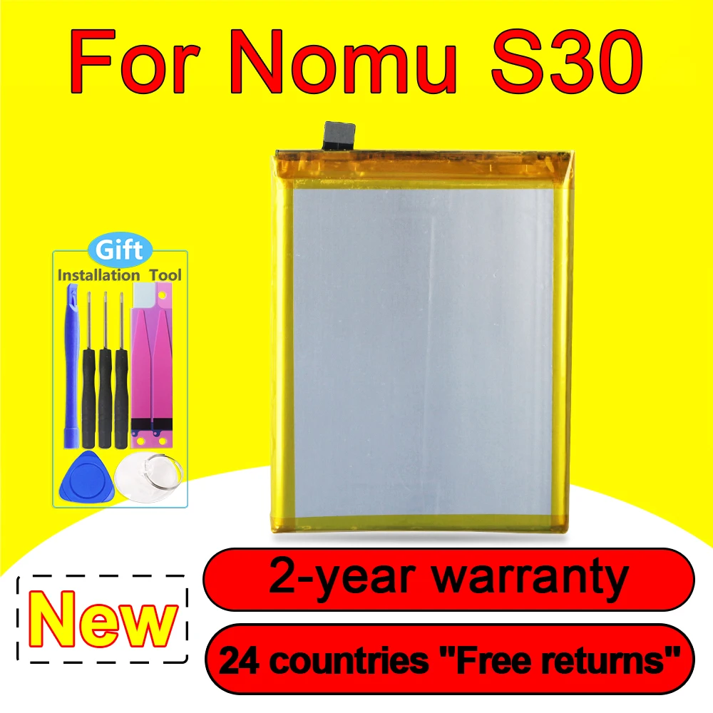 

New 5000mAh S30 Battery For Nomu S30 S 30 Phone Replacement High Quality In Stock With Tracking Number