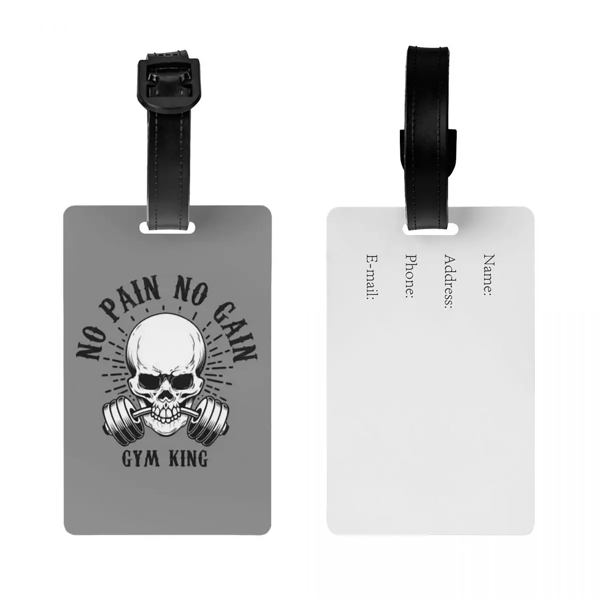 

Мотивационные бирки для багажа с цитатами для спортзала, бодибилдинга и фитнеса, держатели для идентификационных этикеток на чемоданы и дорожные сумки