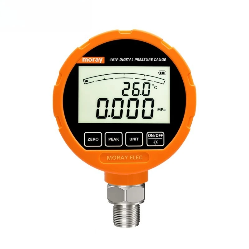 

Цифровой манометр-вакуумметр, интеллектуальный цифровой измеритель давления для воды, газа, жидкостей