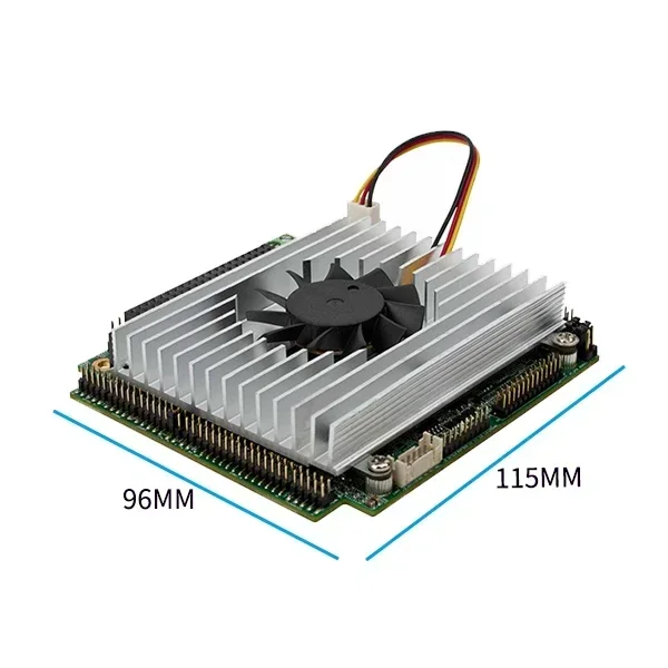 Imagen 6: Placa base industrial PC/104 con AMD APU T48E, computadora de placa única (SBC)
