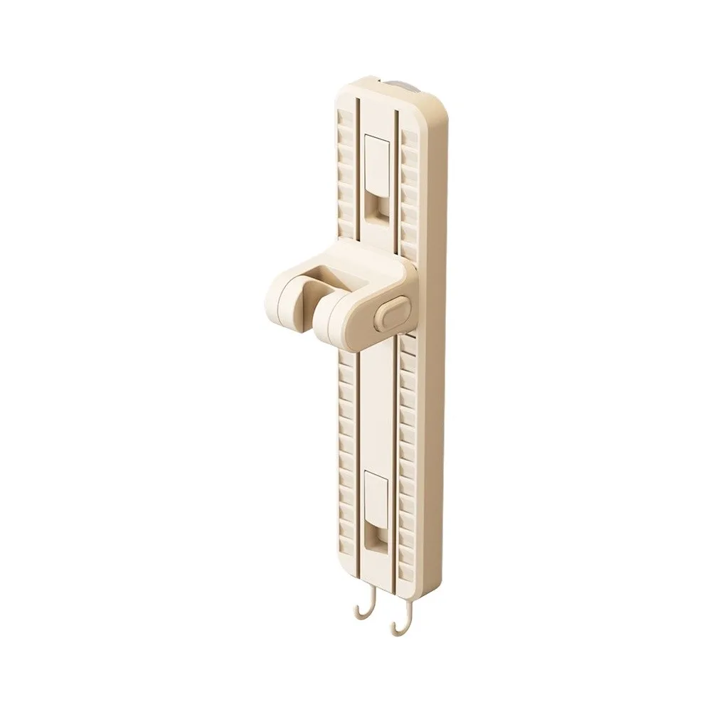 Shower Head Holder with Industrial Grade Suction Cup for Smooth Surfaces Adjustable Up Down Movement and Horizontal Rotation