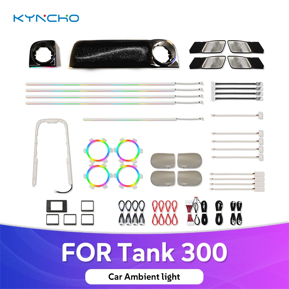 For Tank 300 LED Fantasy Lights Smart Car Ambient Light New Condition Specialized Automotive Interior Environmental Modification