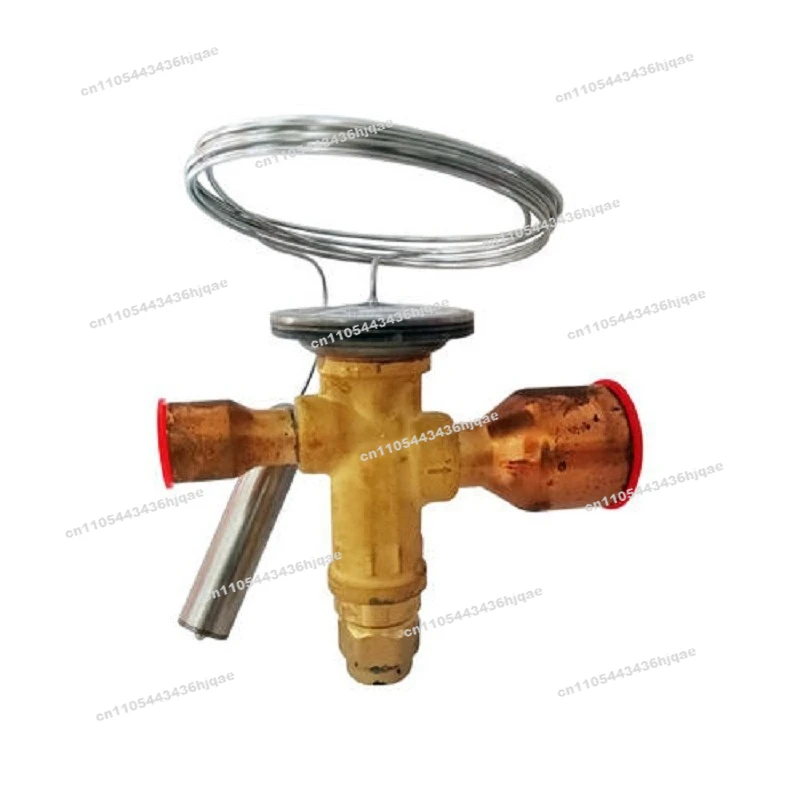 External Balance Expansion Valve, American Standard Straight-through Throttle Expansion Valve for Cold Storage Evaporator