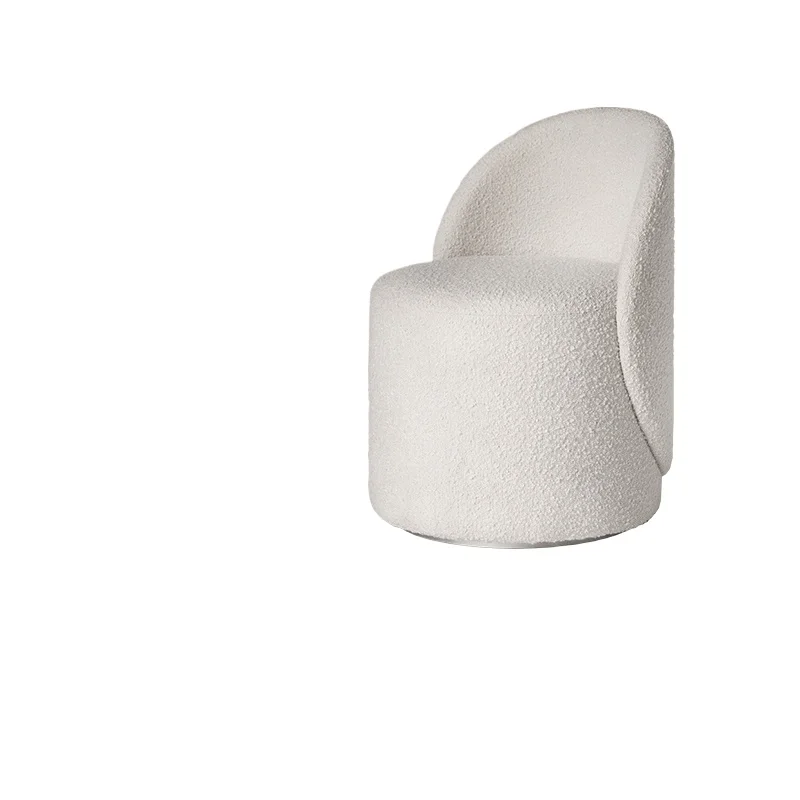

Medieval style makeup stool bedroom back chair dresser stool manicure chair household Internet celebrity dressing stool Hushan