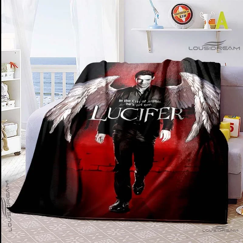 Devil Detective Blanket Demon Lucifer Drama Series Blanket This is My Watching Blanket Bedspread Sofa Warming Cover