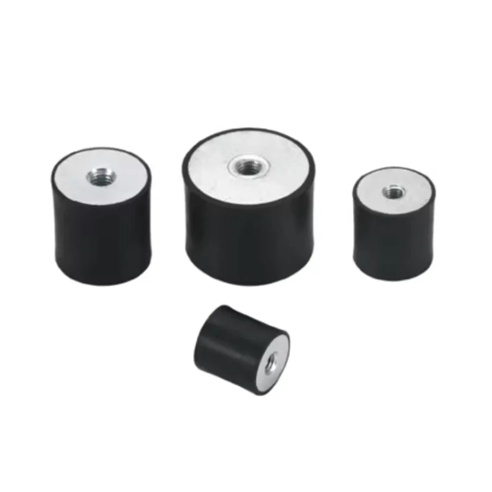 1/2/4/10Pcs Female-Female Thread M3 M4 M5 M6 M8 M10 M12 M16  Rubber Shock Absorber Isolation Mount DD-Type Damper Dia10-100mm