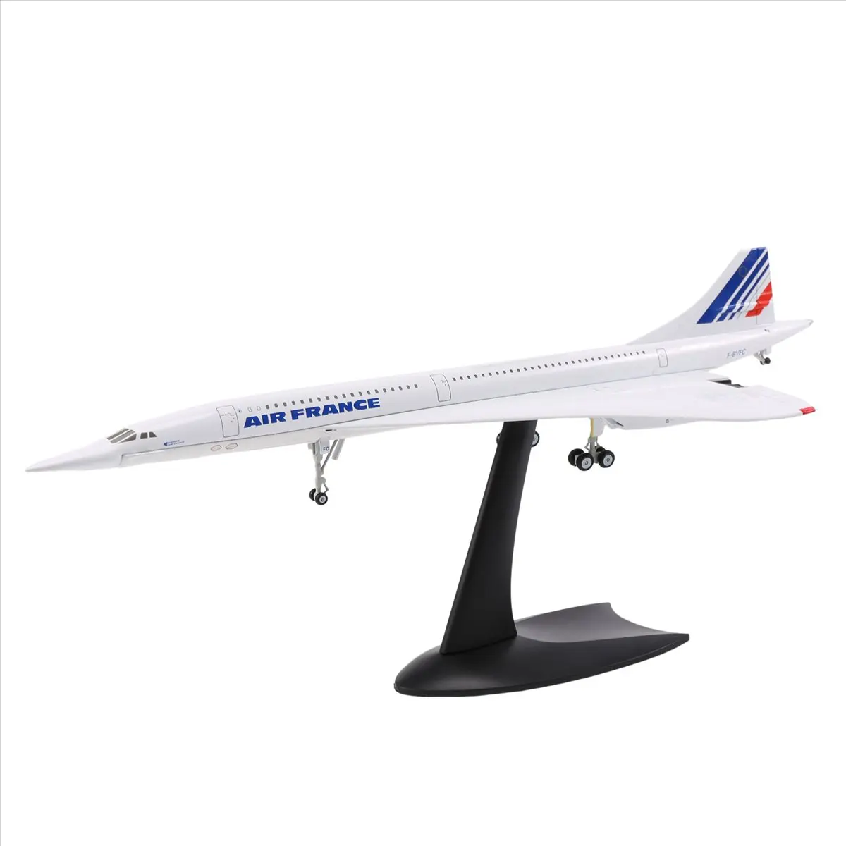 【CYBER MONDAY】1/200 Concorde Supersonic Passenger Aircraft Air France Airways Model for Static Display Collection
