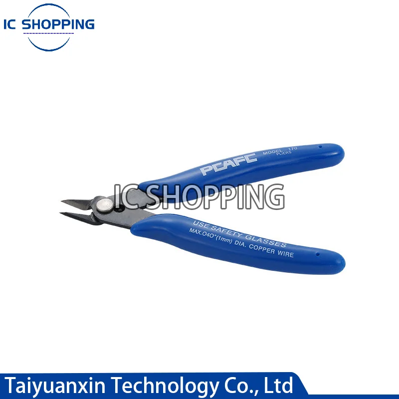 PLATO Model Pliers Wire Pliers Mini Flat Cutter Clean Cutting Machine Suitable for Model Electronic Circuit Board Crafts Radio