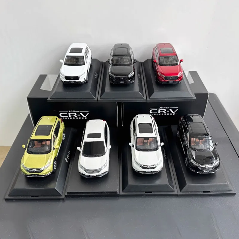Diecast Alloy 1/43 Dongfeng CRV CR-V 2012-2023 Full-series SUV Car Model Adult Classic Collection Static Display Boy Toys
