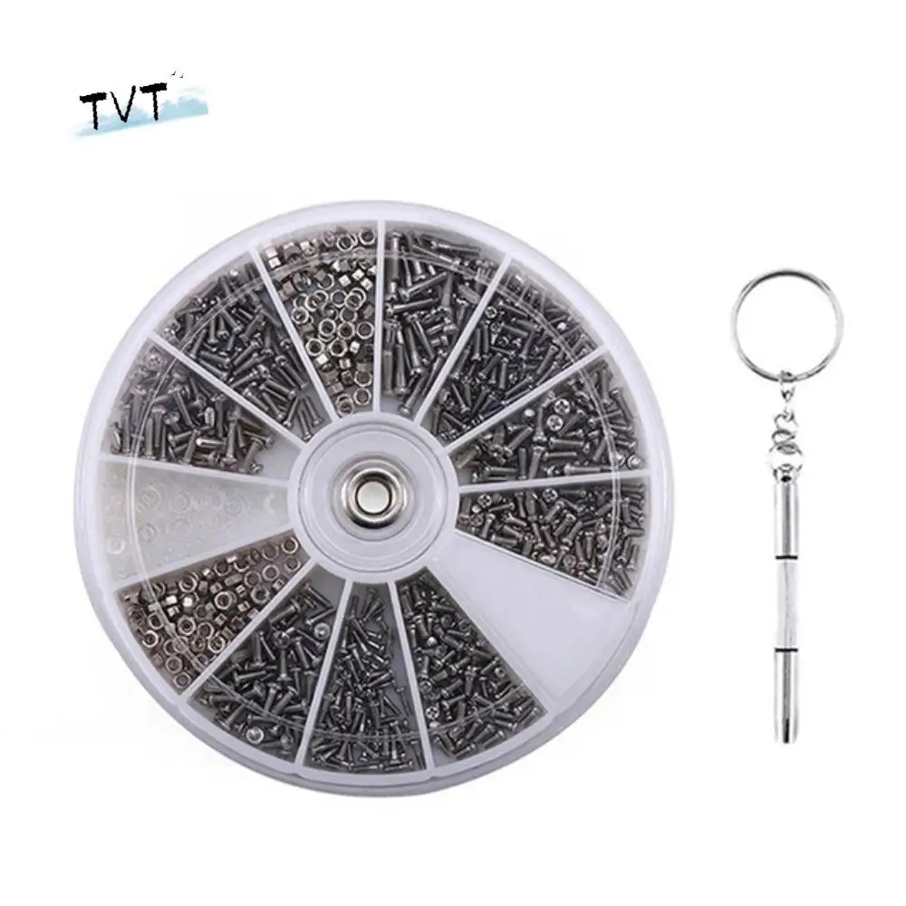 

Screws Laptop Repair Tool Multifunctional Glasses Repair Set With Screwdriver Screws Nuts Assortment Kit Watch Repair Tools