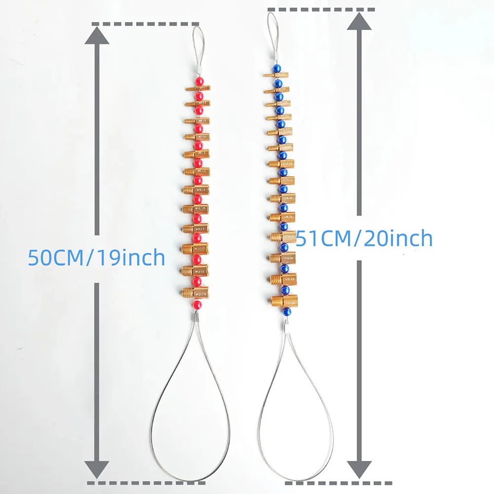 Nuts & Bolts Simplified Enjoy Easy Measurements with Our Complete Set of 26 Male/Female Thread Gauges Available Now