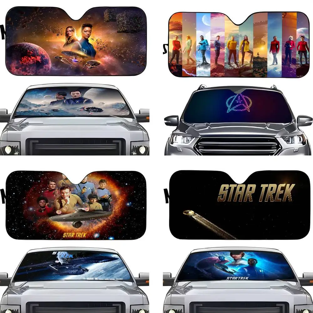 

Star T-Treks Anime Front Cover Film Heated Windshield Sunshade Car Window Windscreen Cover Sun Shade Auto Sun Visor Car-covers