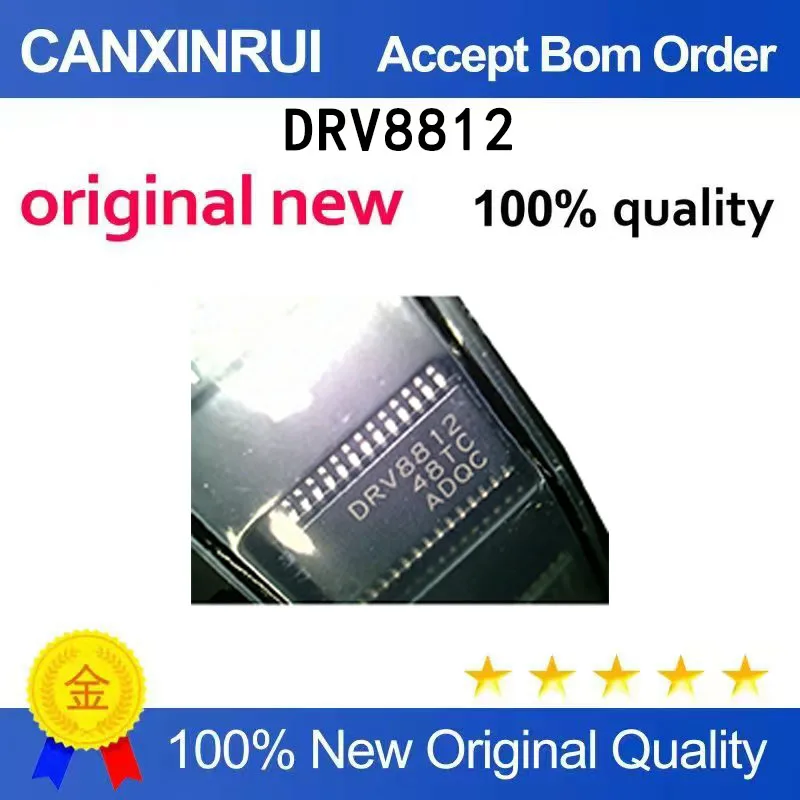 

(5-100 PCS) DRV8812PWPR DRV8812 New HTSSOP-28