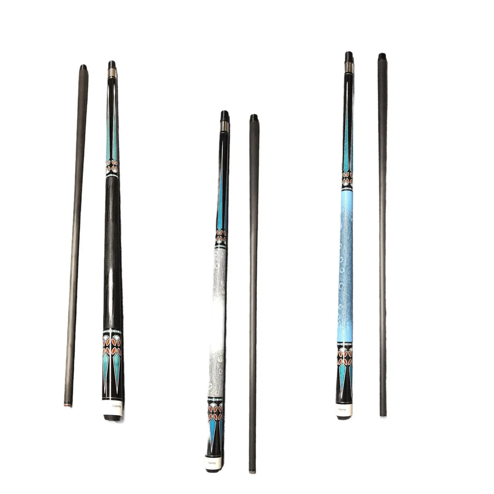 Pool Cue Carbon Fiber and Maple 1/2 Split Snooker Cue Billiard Cue for Beginners Billiard Players Men Women Starters Competition