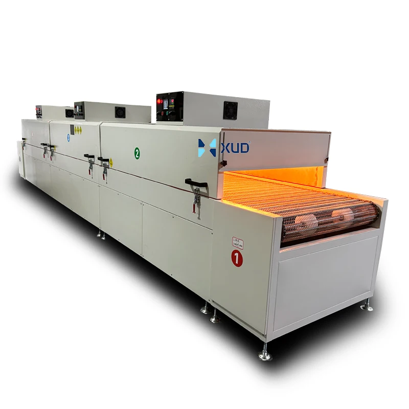 Screen Printing Production LineContinuous Infrared Drying Tunnel Quick Drying Ink in High Speed