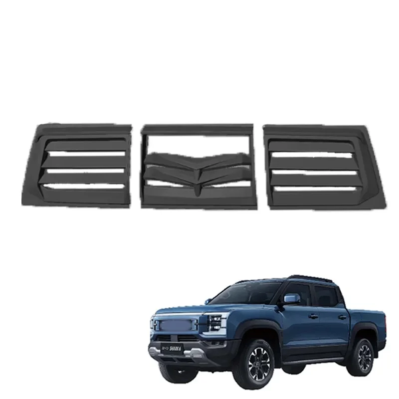 Rear Windshield Trim Cover For BYD Shark 6 ABS Exterior Accessory