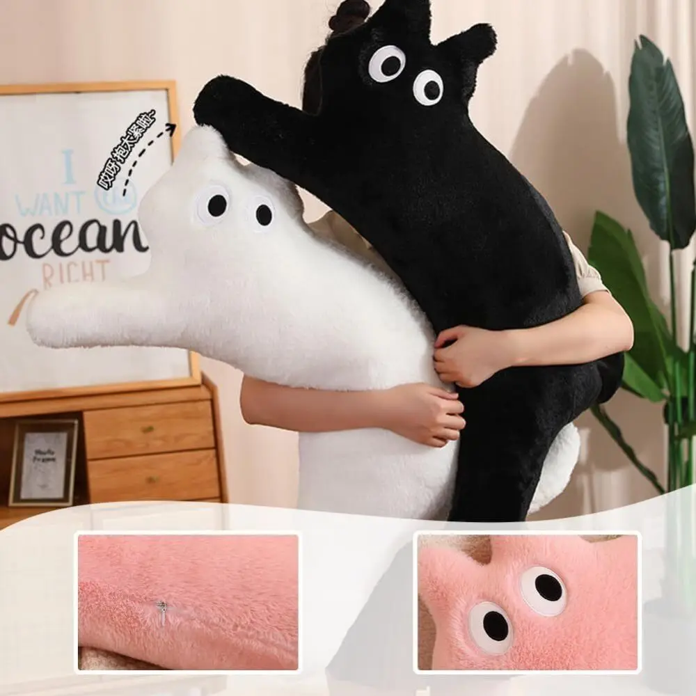 New Stuffed Animal Long Cat Pillow Cute Plush Nap Pillow Cartoon Funny Bed Sleep Pillow